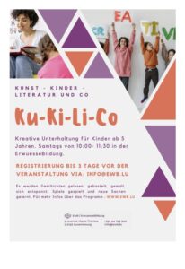 Ein Flyer des Ku-Ki-Li-Co Programms der EwB.
