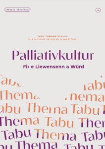 Tabu Thema Palliativkultur Tabu Thema Palliativkultur