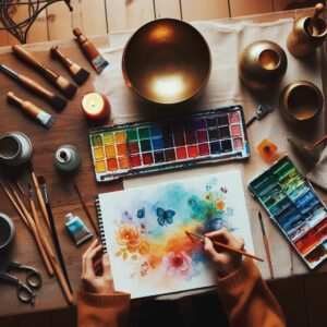 Zenart: Aquarell-Workshop für Familien