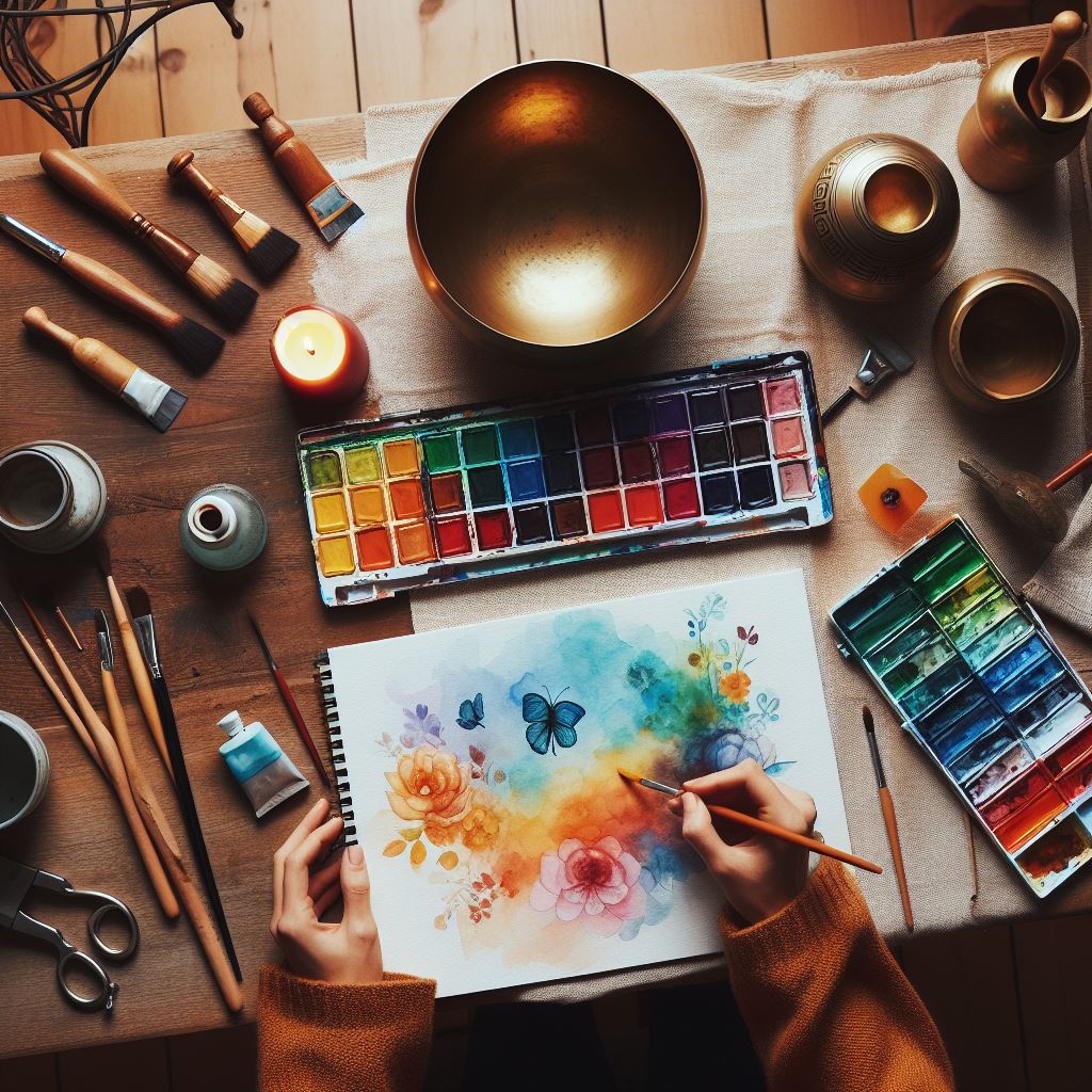 Zenart: Aquarell-Workshop für Familien