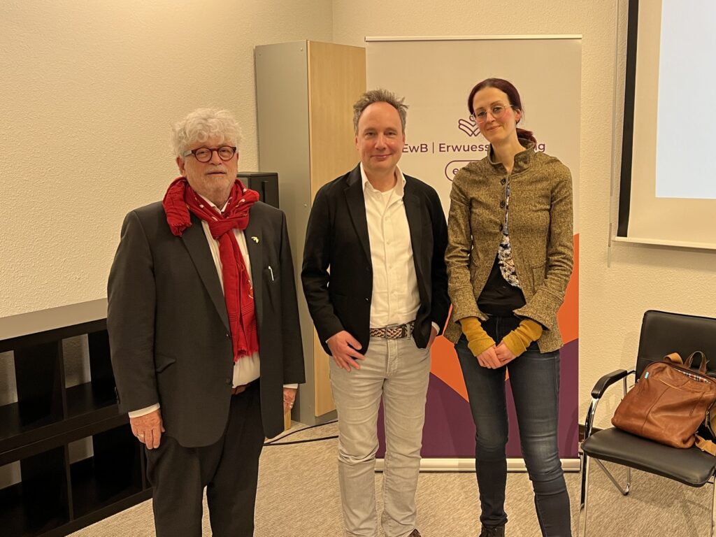 Gilbert Pregno, Arnd Pollmann und Nora Schleich