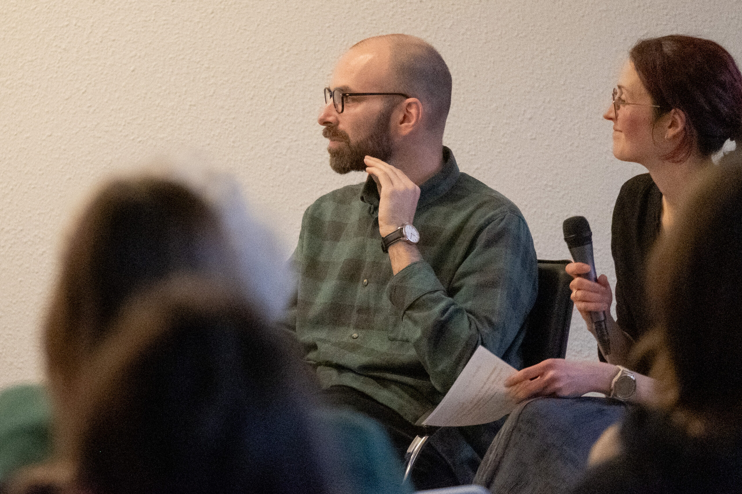 Schoul - an hir Alternativen 3 Philippe Demart und Nora Schleich bei "Schoul - an hir Alternativen"